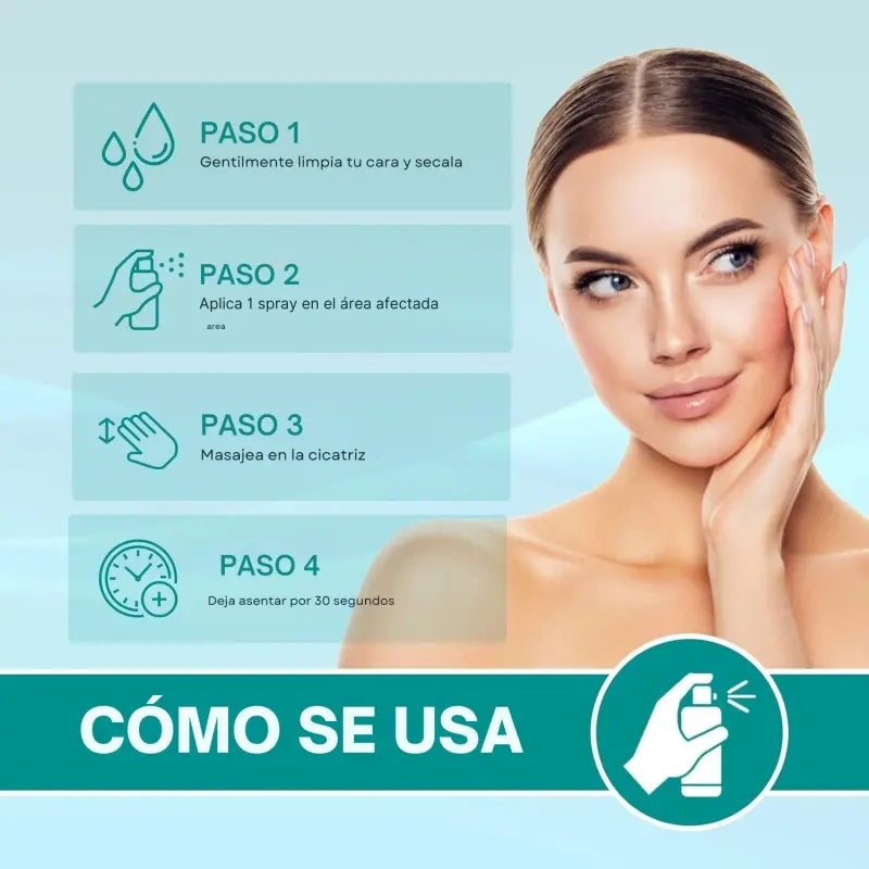 SPRAY REMOVEDOR CICATRIZ / ADIOS CICATRICES ⚡🔥