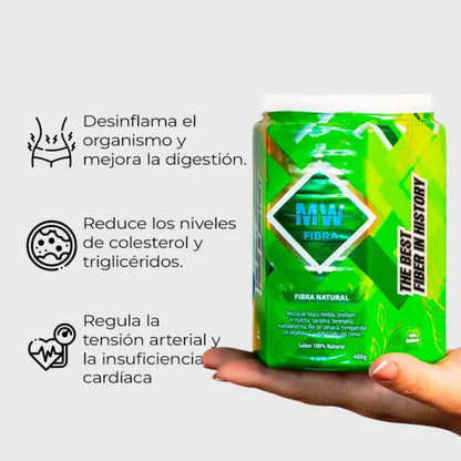 🔥 ¡ADIÓS INFLAMACIÓN! ✨ SACHET FIBRA MW 100 % NATURAL 🌿 | MEJORA TU DIGESTIÓN EN DÍAS 🚽💨 | ¡STOCK LIMITADO! ⏳